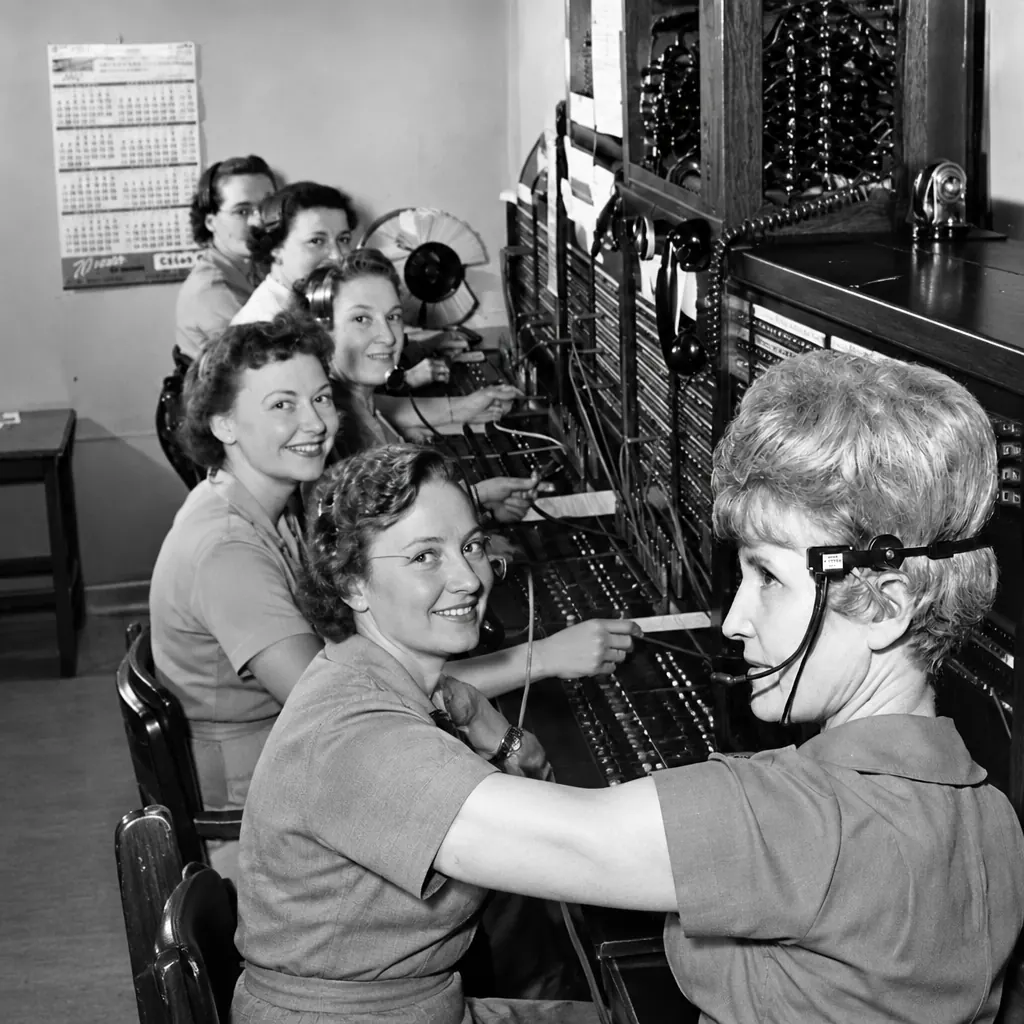 Operator Sambungan Telepon pada 1980-an