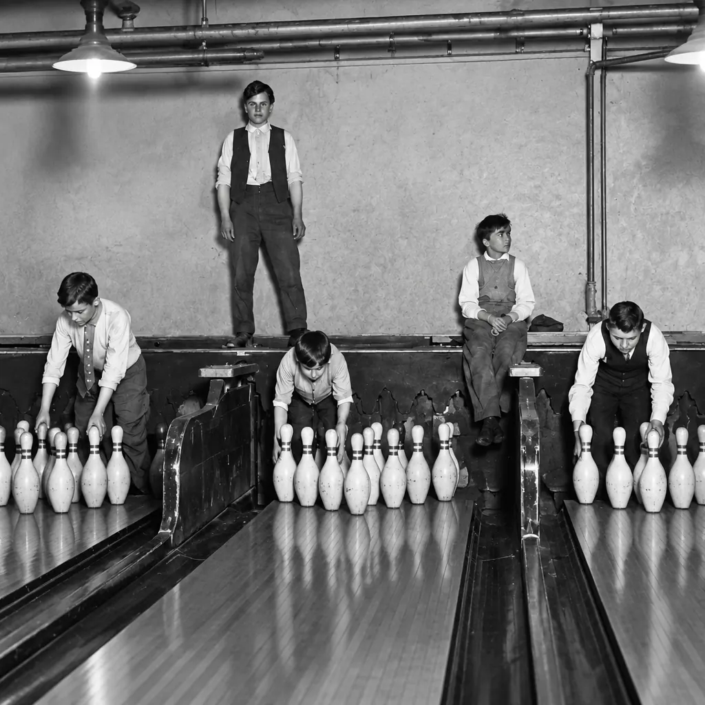 Penata Pin Bowling pada 1960-an