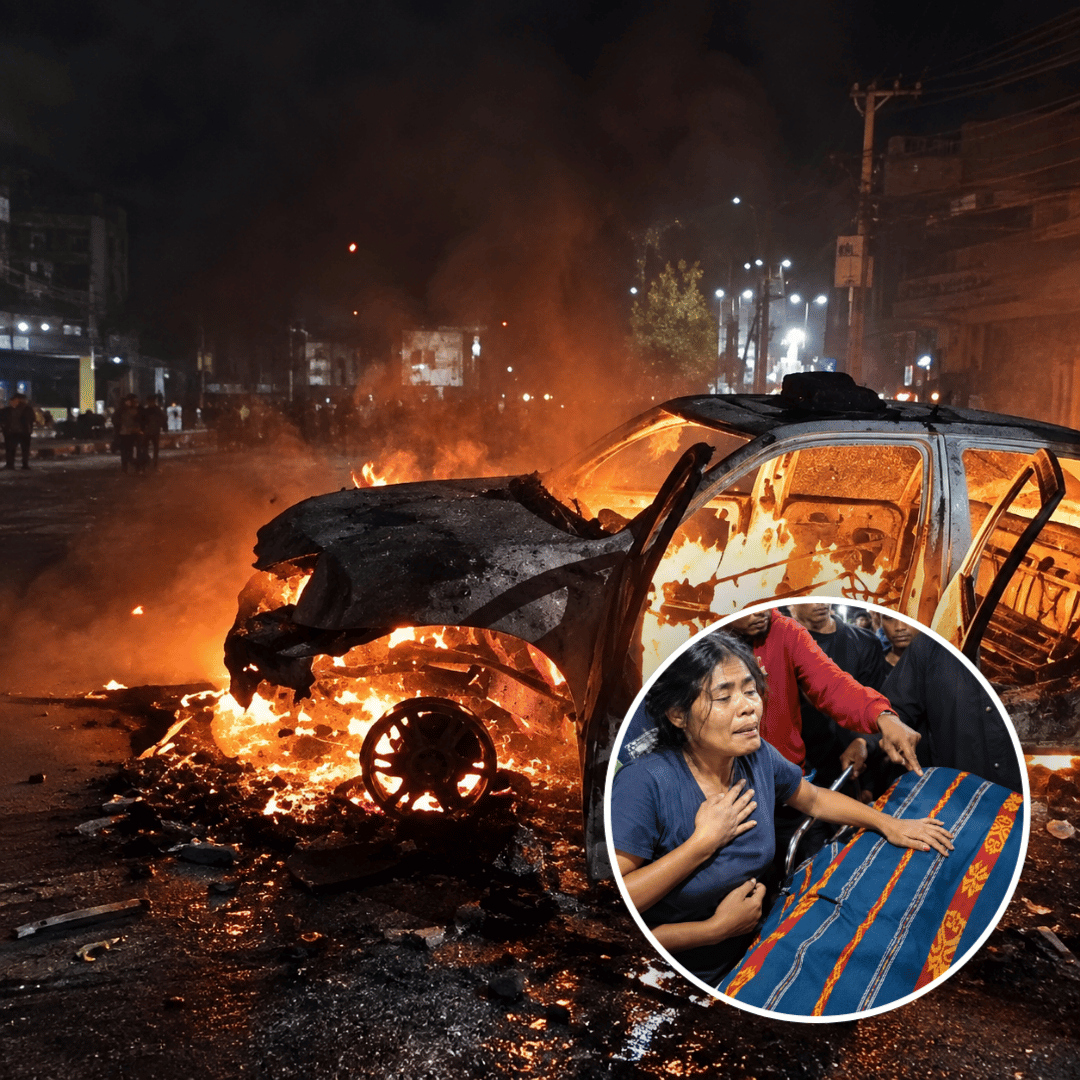 Pencuri Ternak di Sumba Barat Tew*s Ditemb*k Polisi, Massa Geruduk Polres dan Bakar Mobil Dinas