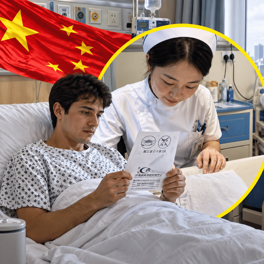 Tak Bisa Berbahasa Inggris, Perawat di China Gunakan Gambar untuk Jelaskan Jadwal Operasi