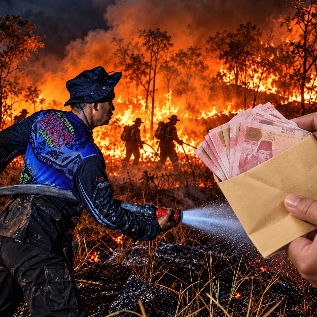 2 Bulan Belum Dibayar! Honor Relawan Karhutla Palangka Raya Disorot