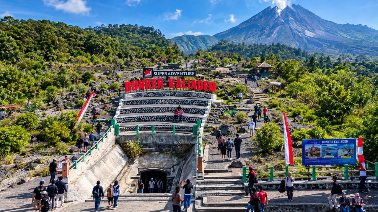 Bunker Kaliadem, Dari Tempat Perlindungan Darurat Menjadi Ruang Belajar di Lereng Merapi