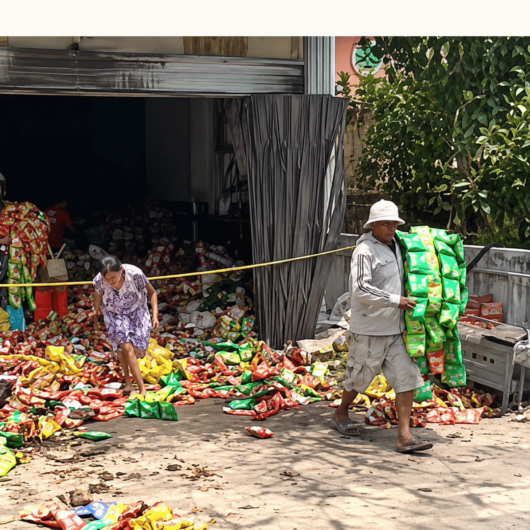 Gudang Makanan Ringan Terbakar di Bengkulu, 12 Orang Diamankan Usai Diduga Menjarah Barang