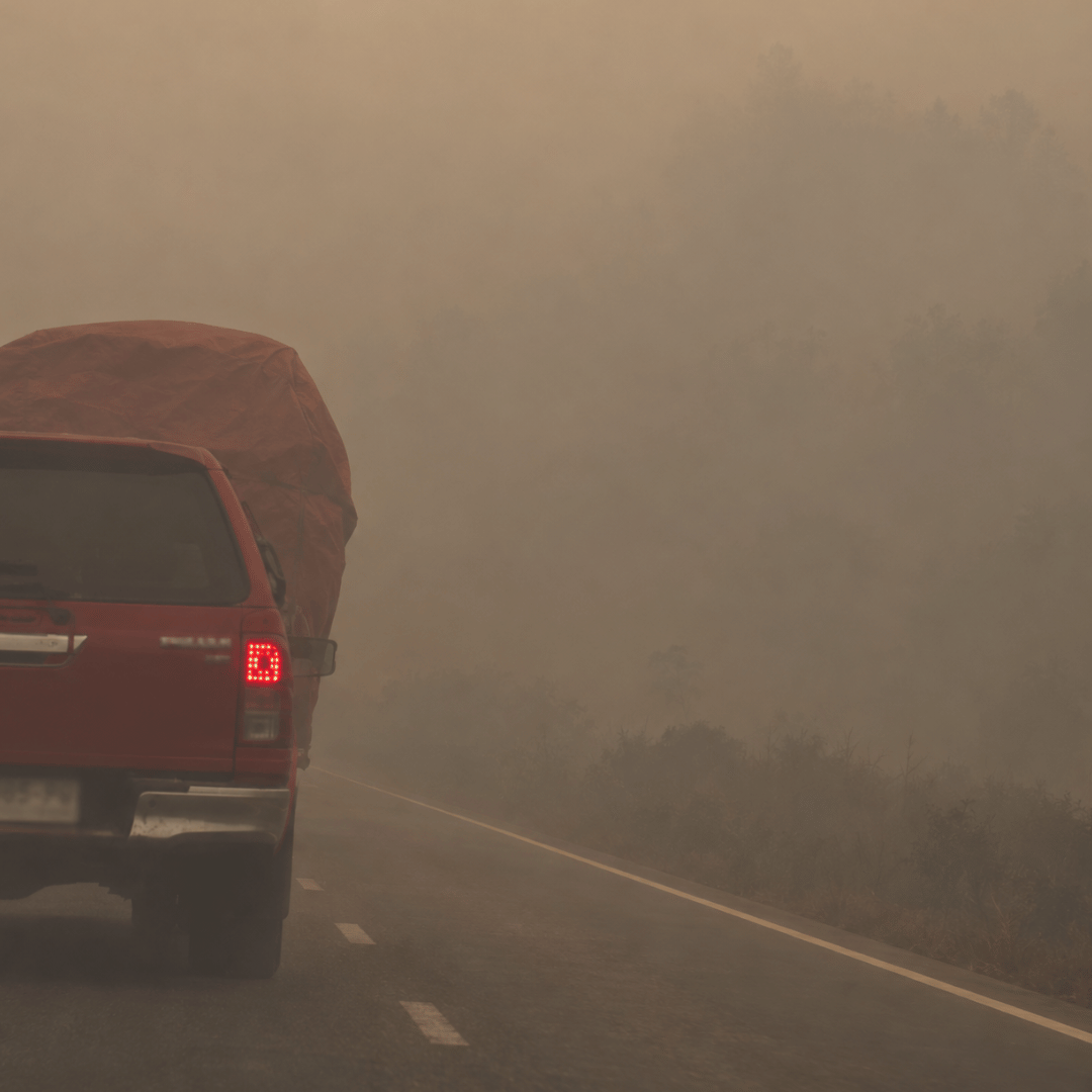 Jarak Pandang Sangat Terbatas, Kabut Asap Tebal Selimuti Kalimantan Tengah