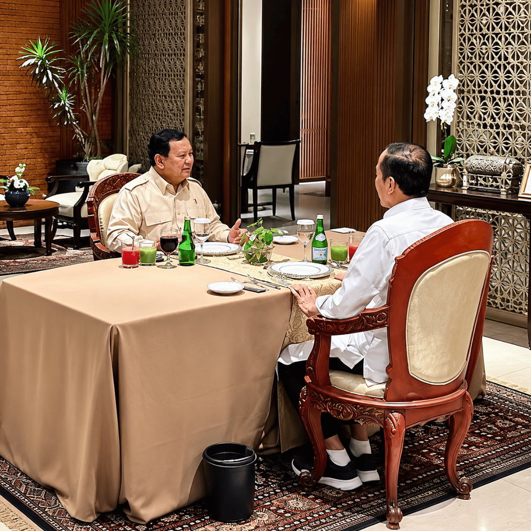 Jokowi Temui Prabowo di Kertanegara Saat MK Bacakan Putusan soal Gibran