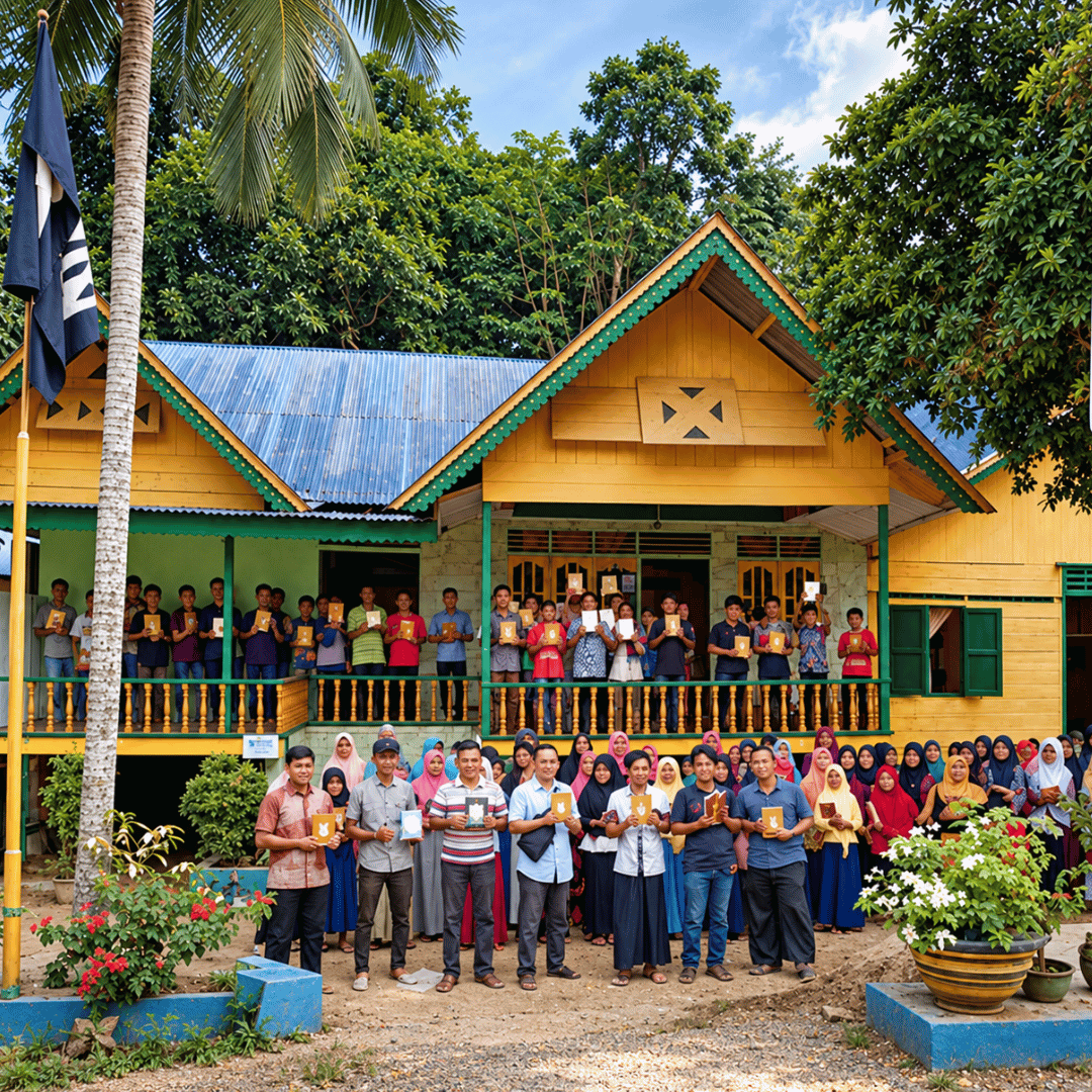 ADA KAMPUNG DENGAN CARA HIDUP YANG BERBEDA ADA KAMPUNG DENGAN CARA HIDUP YANG BERBEDA