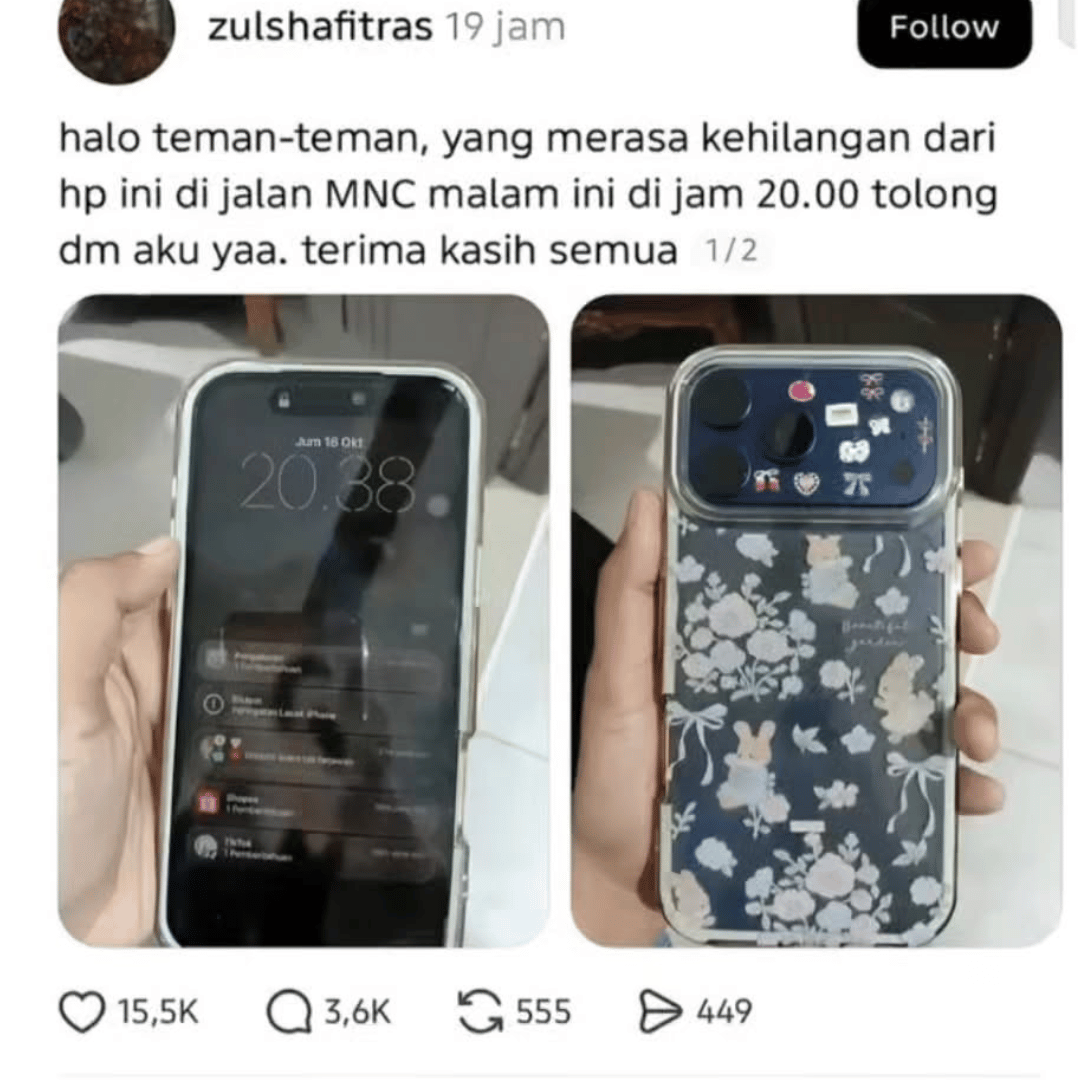 Niat Mengembalikan iPhone yang Ditemukan di Jalan, Seorang Pria Justru Dituduh Mencuri