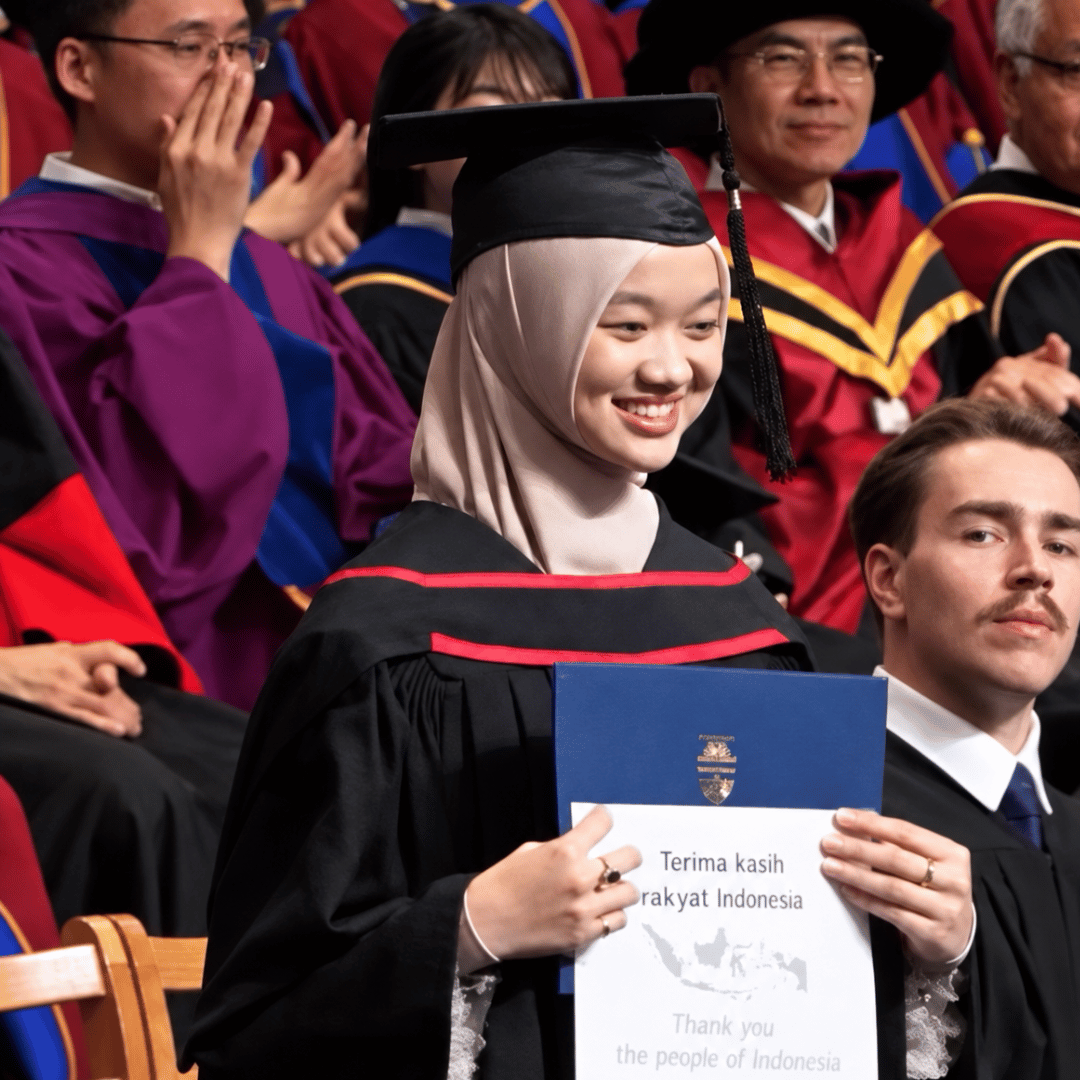 Penerima Beasiswa Indonesia Maju Ucapkan Terima Kasih kepada Rakyat Indonesia saat Wisuda di Kanada