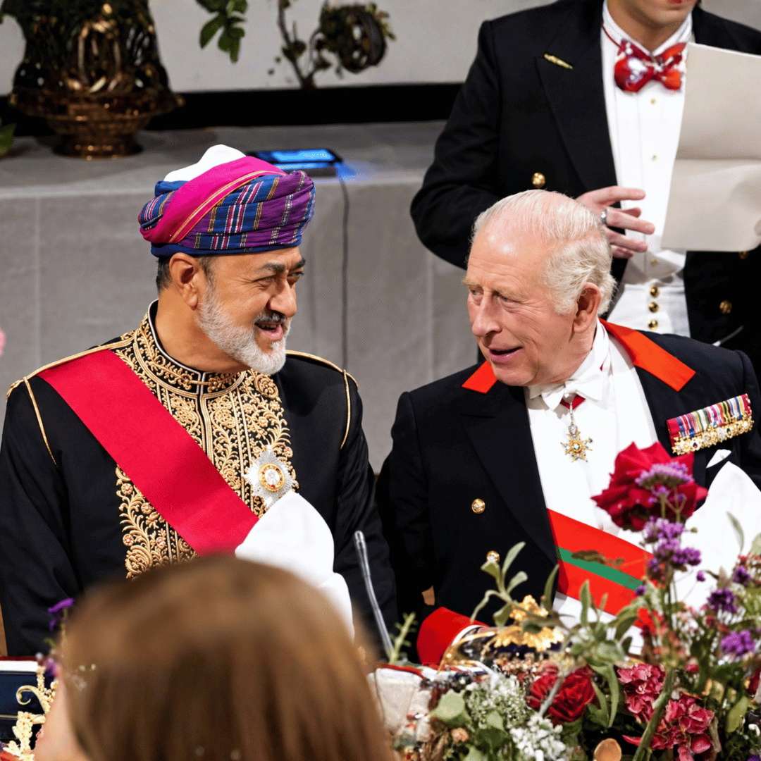 Raja Charles III Kutip Hadis Nabi Muhammad SAW saat Sambut Sultan Oman di Kastil Windsor