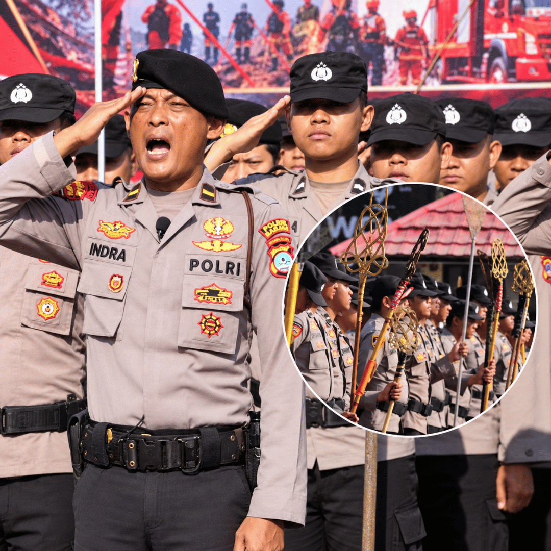 Salfok Sama Peralatannya! Polres Banjar Bentuk Tim Buru Api Karhutla, Personel Disiagakan 24 Jam