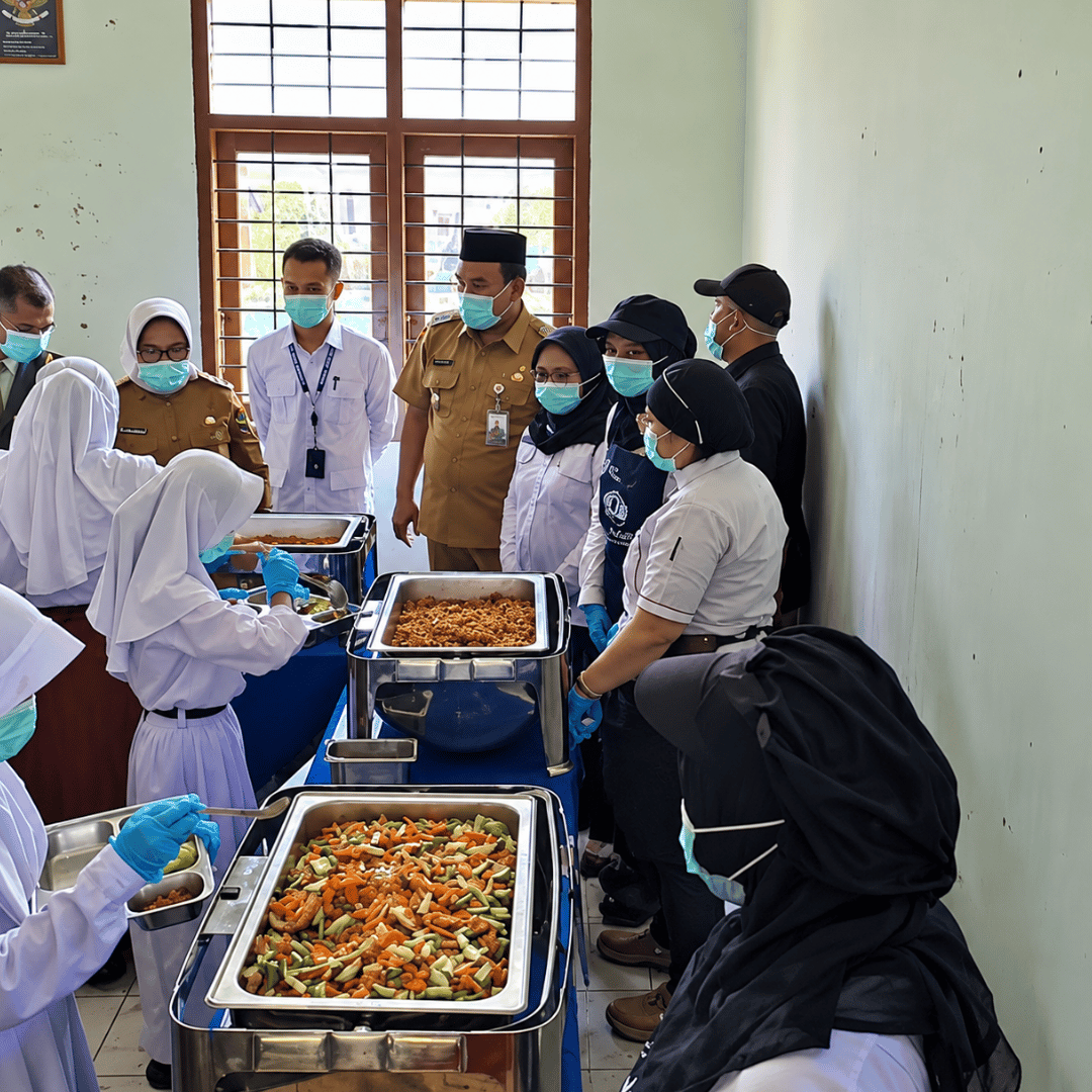 Tak Lagi Pakai Ompreng, MBG di Blora Diuji Coba dengan Sistem Prasmanan