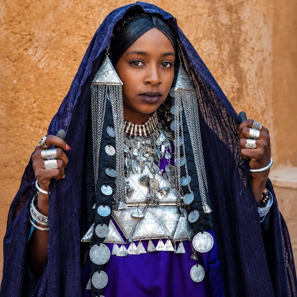 WANITA TUAREG WANITA TUAREG