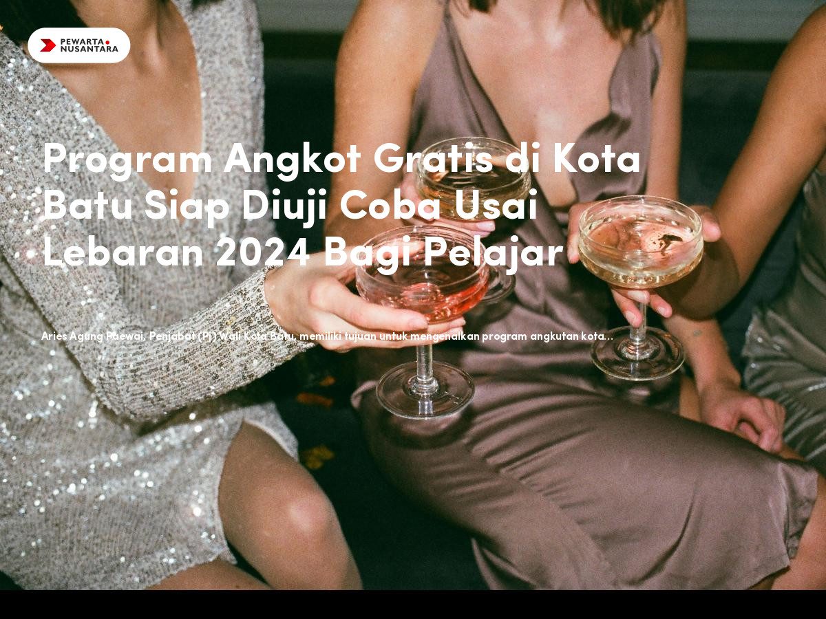 Program Angkot Gratis di Kota Batu Siap Diuji Coba Usai Lebaran 2024 Bagi Pelajar